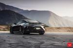 Lexus LC500 Obsidian on Vossen Wheels (HF-3) 2019 года